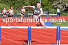 Hurdles, 2026 North Eastern Track and Field Champs, Shildon, County Durham. Photo: David T. Hewitson/Sports for All Pics